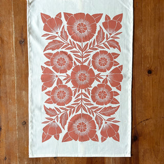 Floral Tea Towel