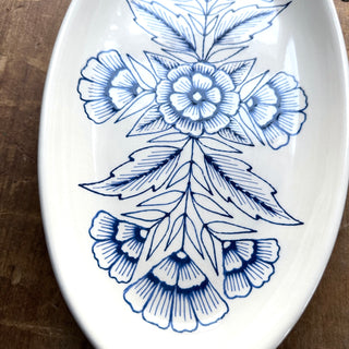 Hand Painted Ceramic Serving Dish - No. 5148