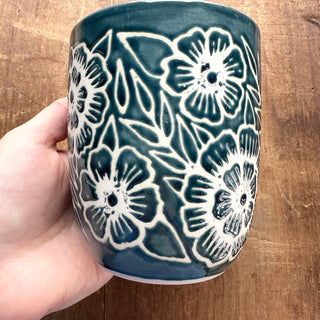 Hand Painted Ceramic Mug - No. 5154