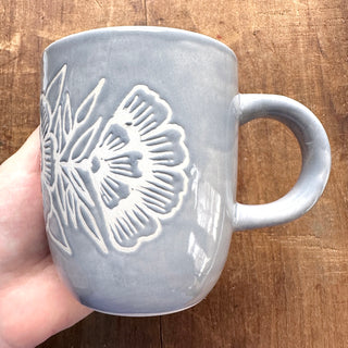 Hand Painted Ceramic Mug - No. 5155