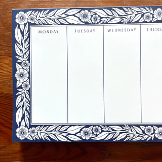 Weekly View Notepad