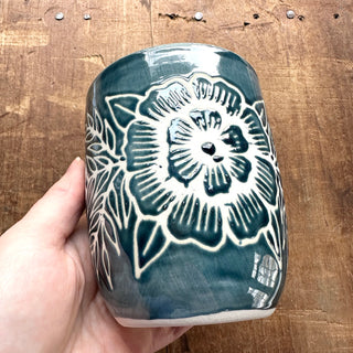 Hand Painted Ceramic Mug - No. 5159