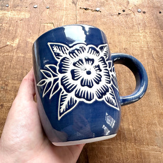Hand Painted Ceramic Mug - No. 5160