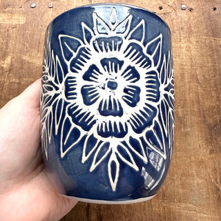 Hand Painted Ceramic Mug - No. 5162
