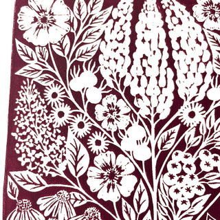 Hand Block Printed Art Print - No. 633