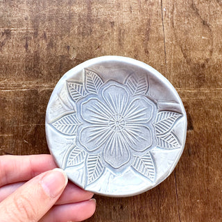 Block Printed Ring Dish - No. 5459