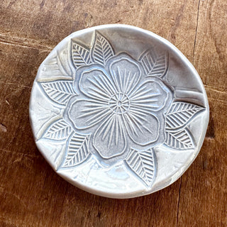 Block Printed Ring Dish - No. 5459