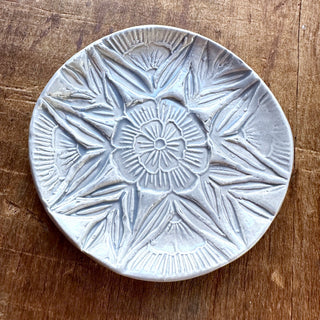 Block Printed Ring Dish - No. 5460