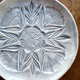 Block Printed Dessert Plate - No. 5464