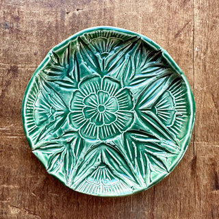 Block Printed Ring Dish - No. 5467