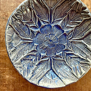 Block Printed Bowl - No. 5472