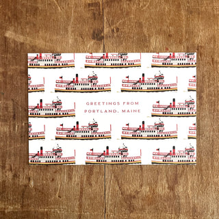 Greetings From Portland, Maine Postcard