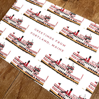 Greetings From Portland, Maine Postcard
