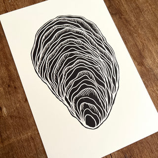 Oyster Shell Postcard