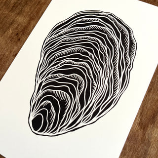 Oyster Shell Postcard