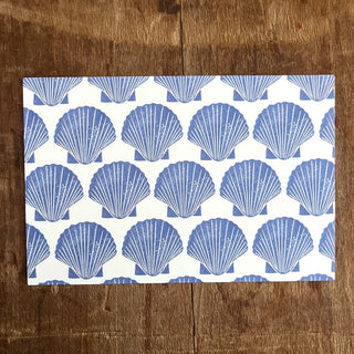 Scallop Shells Postcard