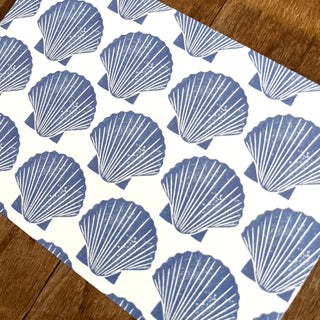 Scallop Shells Postcard
