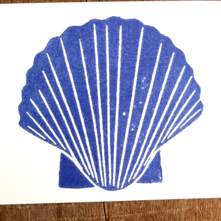 Scallop Shell Postcard