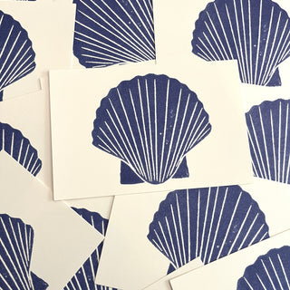 Scallop Shell Postcard