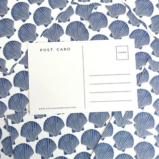 Scallop Shells Postcard