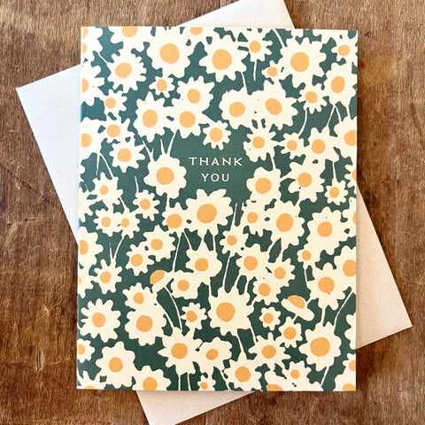 "Thank You," Greeting Card