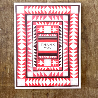 "Thank You" Greeting Card