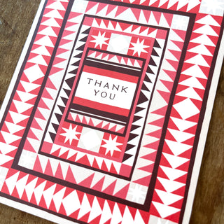"Thank You" Greeting Card
