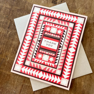 "Thank You" Greeting Card