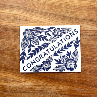 "Congratulations" Greeting Card