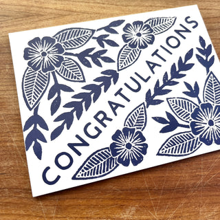 "Congratulations" Greeting Card