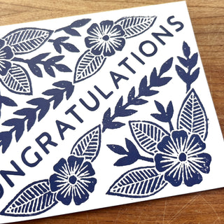 "Congratulations" Greeting Card