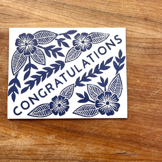 "Congratulations" Greeting Card