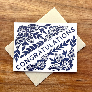 "Congratulations" Greeting Card