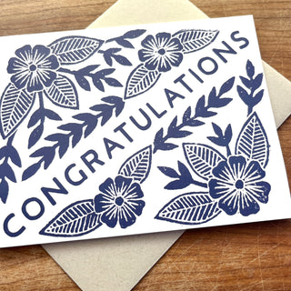 "Congratulations" Greeting Card