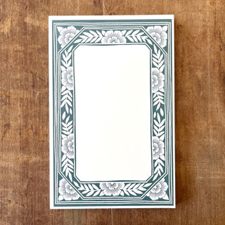 Green Border Notepad
