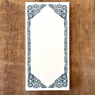 Teal Border Market Pad