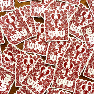 Maine Lobster Sticker