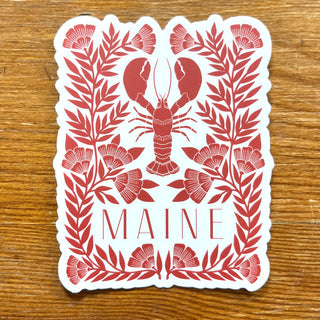 Maine Lobster Sticker