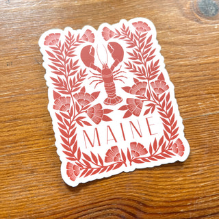 Maine Lobster Sticker