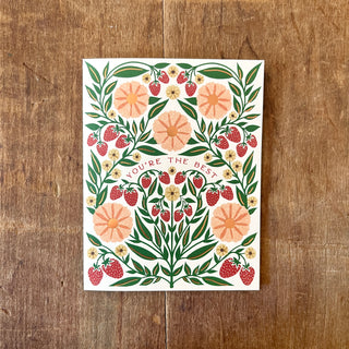 "You're The Best," Greeting Card
