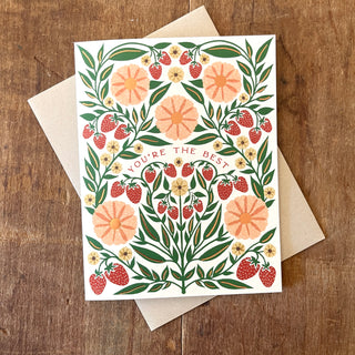 "You're The Best," Greeting Card