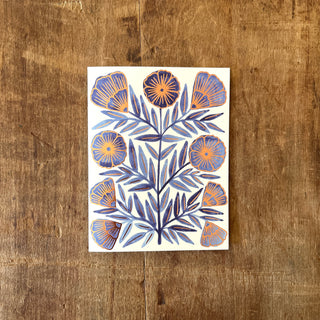 Foil Stamped Greeting Card