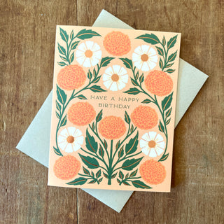 "Have A Happy Birthday," Greeting Card