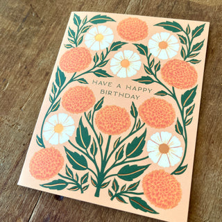 "Have A Happy Birthday," Greeting Card