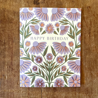"Happy Birthday," Greeting Card