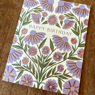 "Happy Birthday," Greeting Card