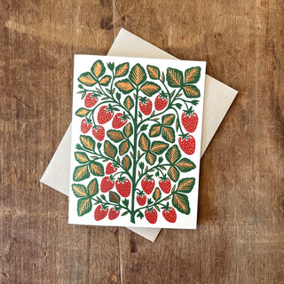 Strawberry Greeting Card