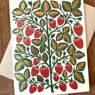 Strawberry Greeting Card