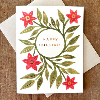 "Happy Holidays," Holiday Card