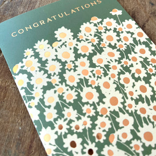 "Congratulations," Greeting Card